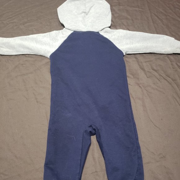 Harry Potter Hooded Bodysuit Long Sleeve Wizarding World Size 12-18 Months - Picture 2 of 5